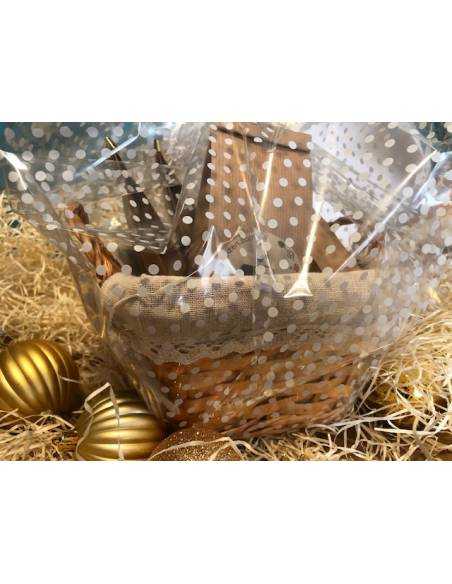 Cesta de regalo con tés